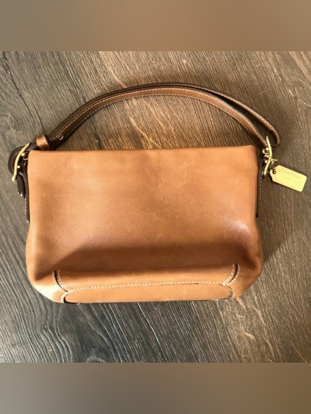 Vintage Coach Legacy Mini Hobo Y2K Leather Bag
